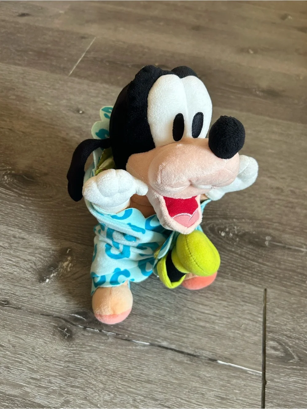 Disney Baby Goofy Plush with Swaddle